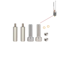 FLSUN T1 PRO 3D Printer Connection Hotend Part Isolation Bolts Screws Grommet Fastening Pieces Hex Standoff Hexagonal Threaded