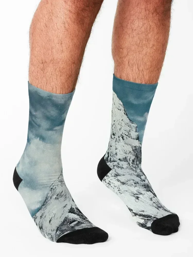 Matterhorn. Zermatt Socks kids luxe cycling essential Male Socks Women's
