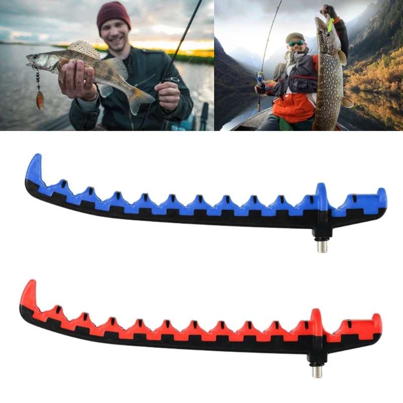 Fishing Rod Rests Head Grip Back Rests Rod Rack with Thread 3/8'' for Fishing, Fishing Rod Holder, Fishing Tackle Rack