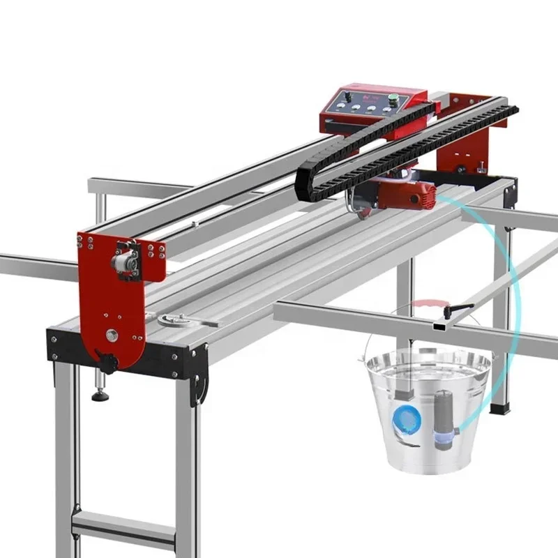 Wholesale fully automatic CNC tile cutting machine expansion table 2300W high power