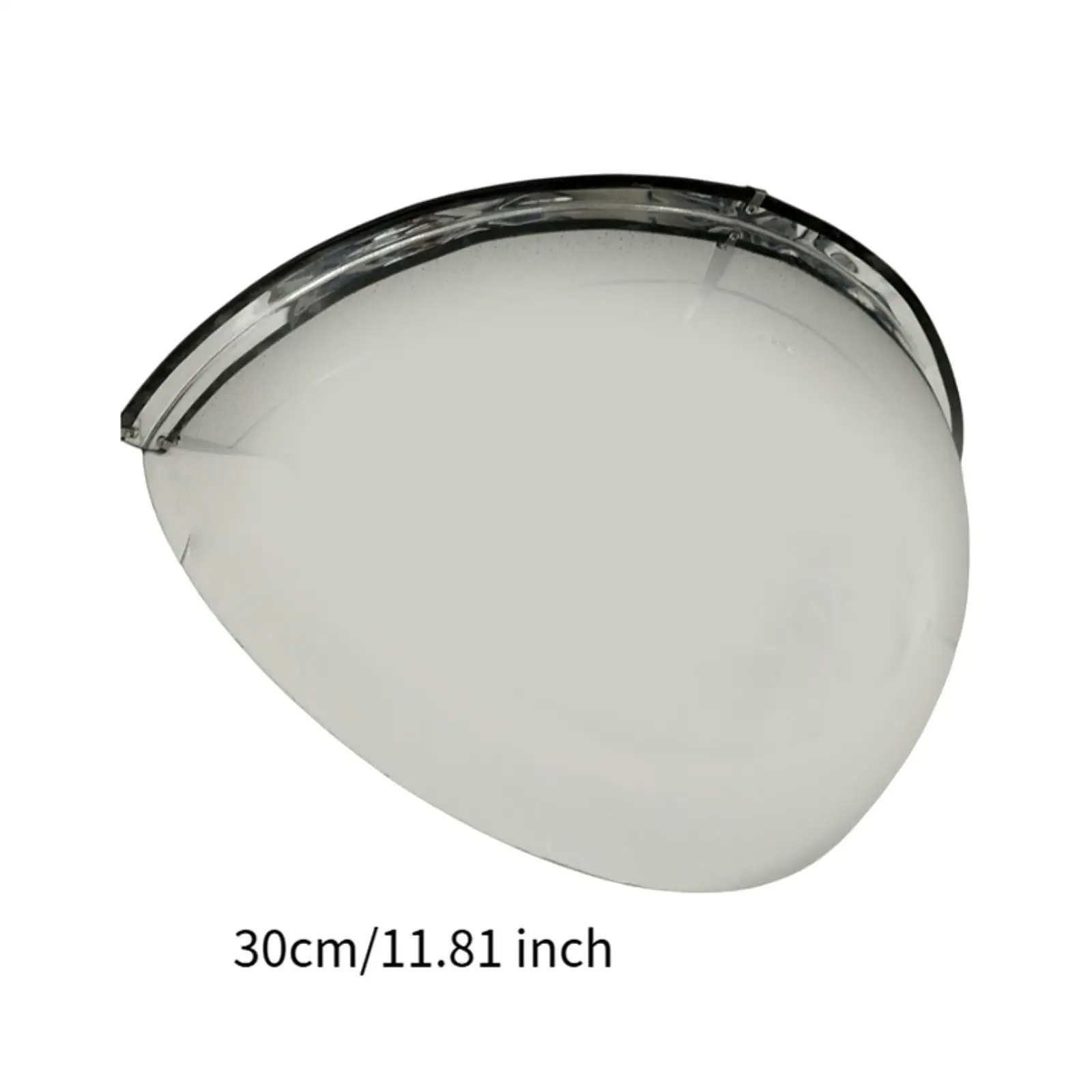 Convex Mirror Security Half Dome Mirror for Indoor Outdoor Road Parking Lots