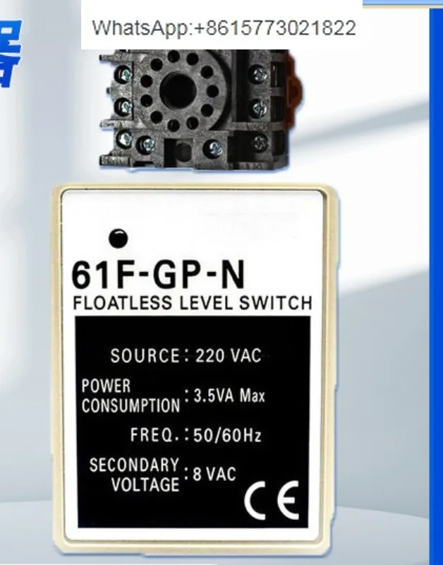 

Li-q-uid level relay 61F-GP-N 61F-GP-N8 61F-GP-NH AC220V distribution base