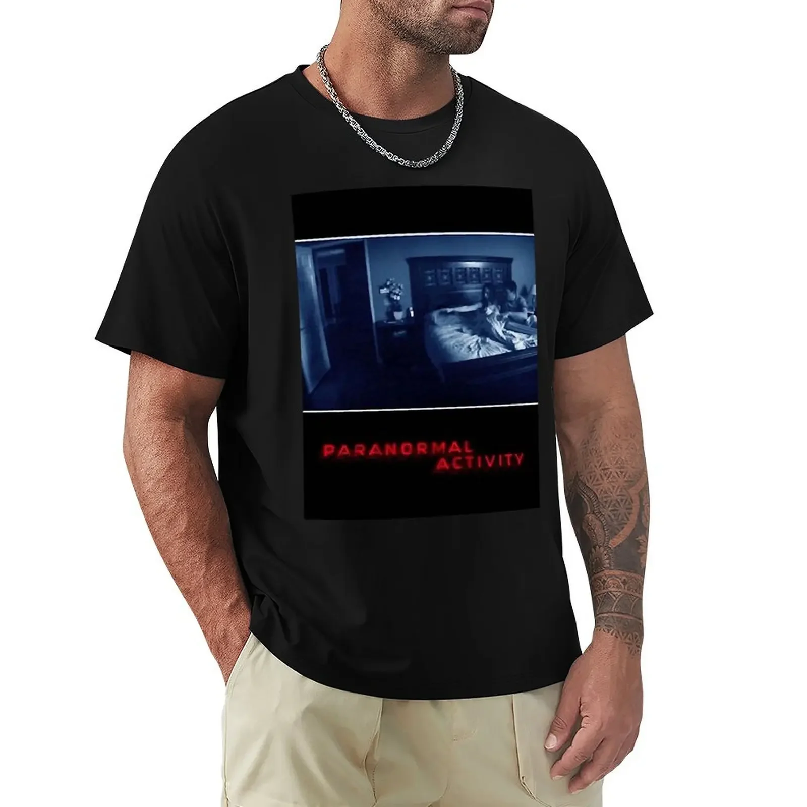 Paranormal Activity Poster| Perfect Gift T-shirt blanks sweat boys whites men clothings