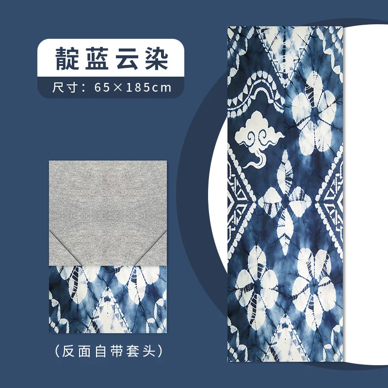 

New Fleece Printed Yoga Towel 63*185cm Ultra Fine Fiber Soft Breathable Collapsible Sweat Resistant Gym Training Mat Blanket