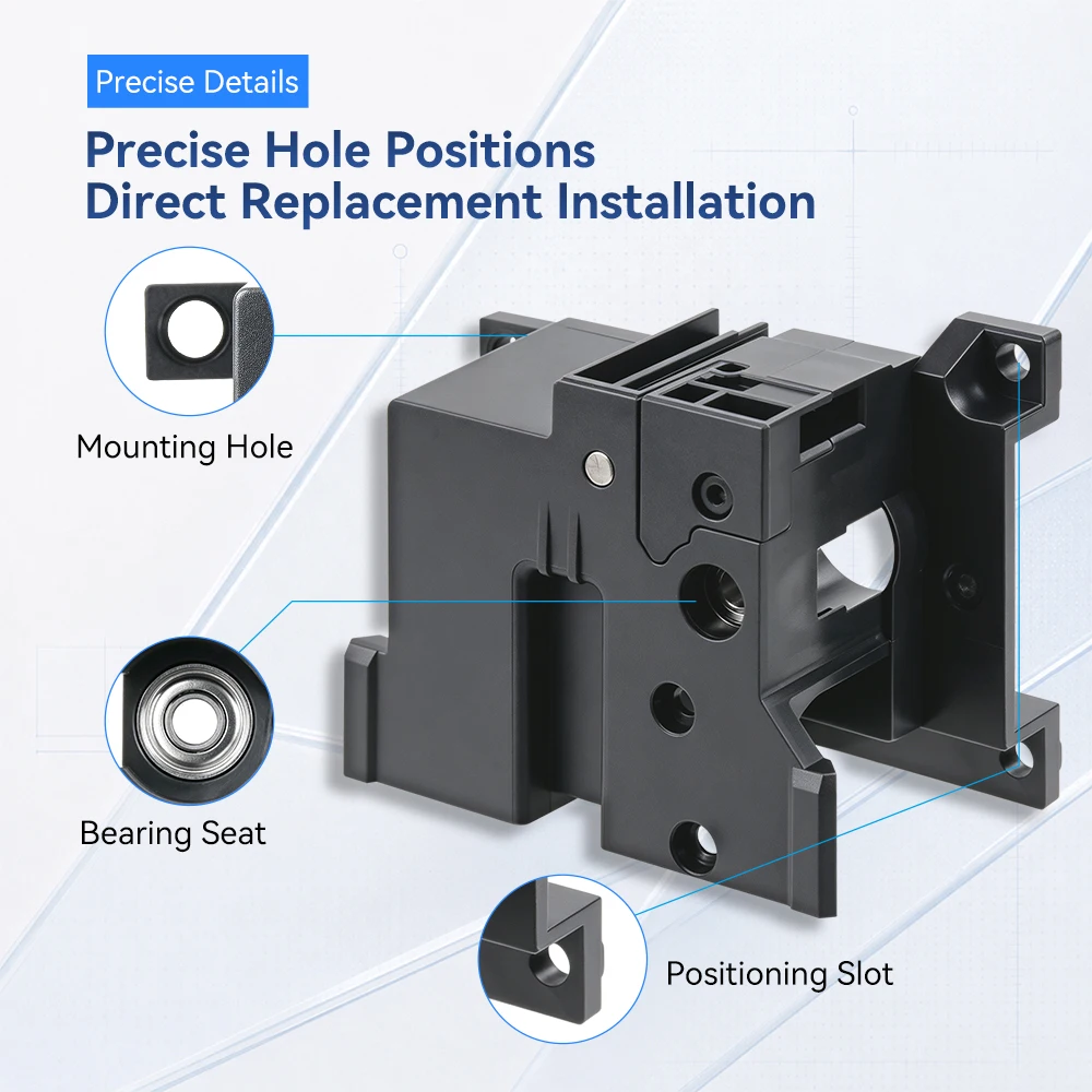 Für Bambu Lab P2S Extruder-Einheit Frontabdeckung Ersatzteil für Bambulab 3D-Drucker Schutzabdeckung Zubehör – Detail 2