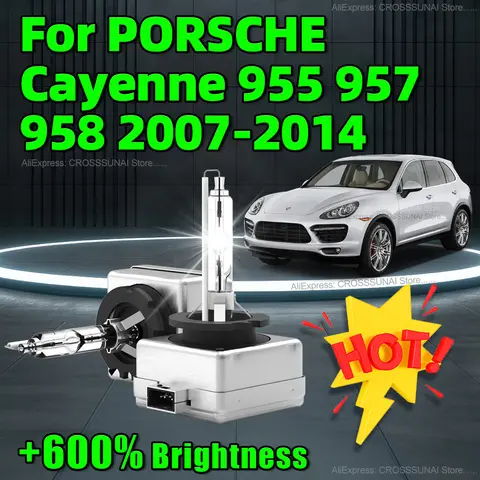 포르쉐 카이엔 955 957 958 2007 2008 2009 2010 2011 2012 6000 2014, 제논 D1S HID 전구, 2013 K 화이트 슈퍼 브라이트 헤드라이트, 35W