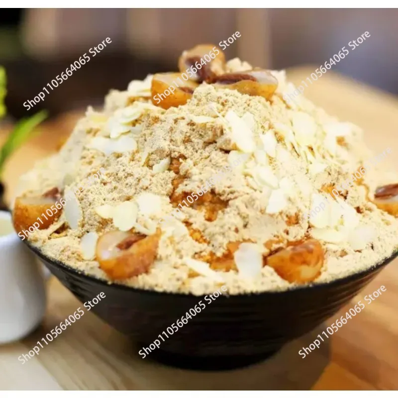 Rapid Ice Making With Threaded Drum 200kg/day Air Cooling Bingsu Machine Shaved Ice Machine  Snow Flake Ice Making Machine