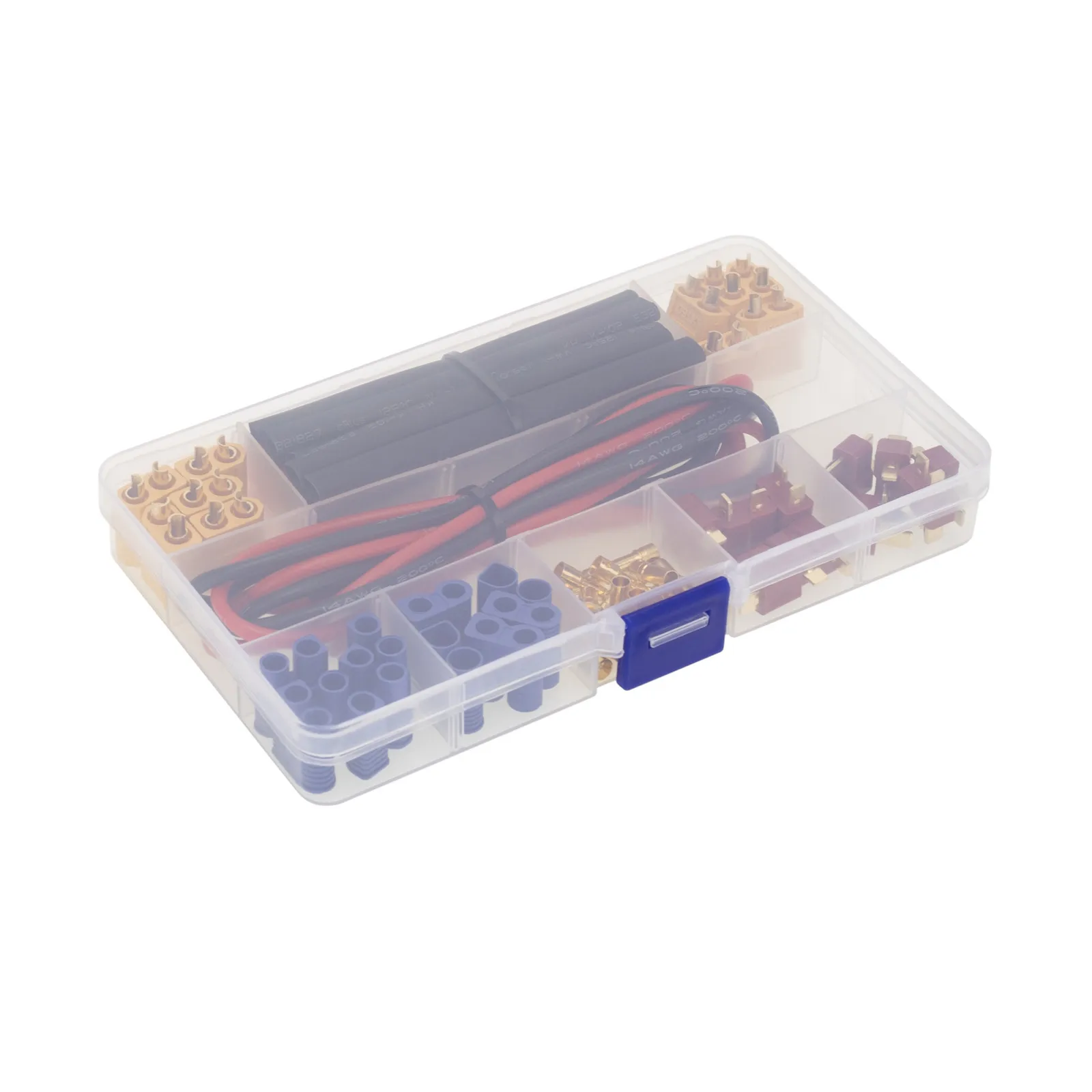 T التوصيل EC3 XT60 ذكر/موصل سالب 14AWG سلك السيليكون أنابيب الانكماش الحراري ل RC طائرة بدون طيار FPV بطارية ليبو السيارة #4