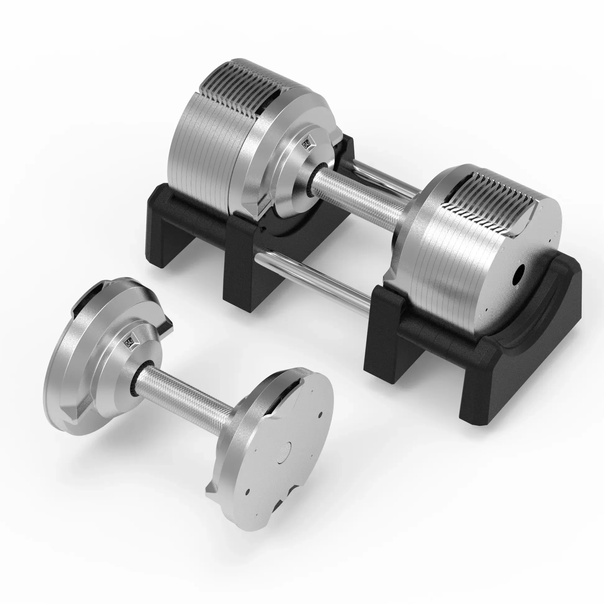 

Factory 1.5kg Increment 23.5kg~41.5kg Weights Adjustable Dumbbell 90lb of Free Weights for Strength Training