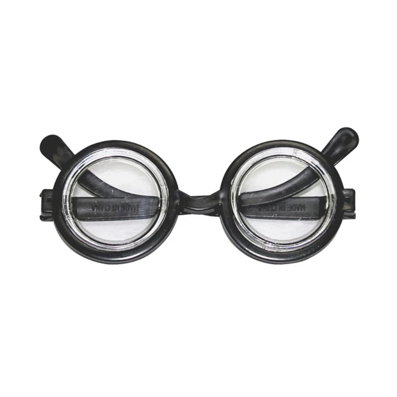 

Halloween Themed Parties Wizard Glasses Trendy Black Round Frame Glasses Perfect for Parties and Stylish Celebrations