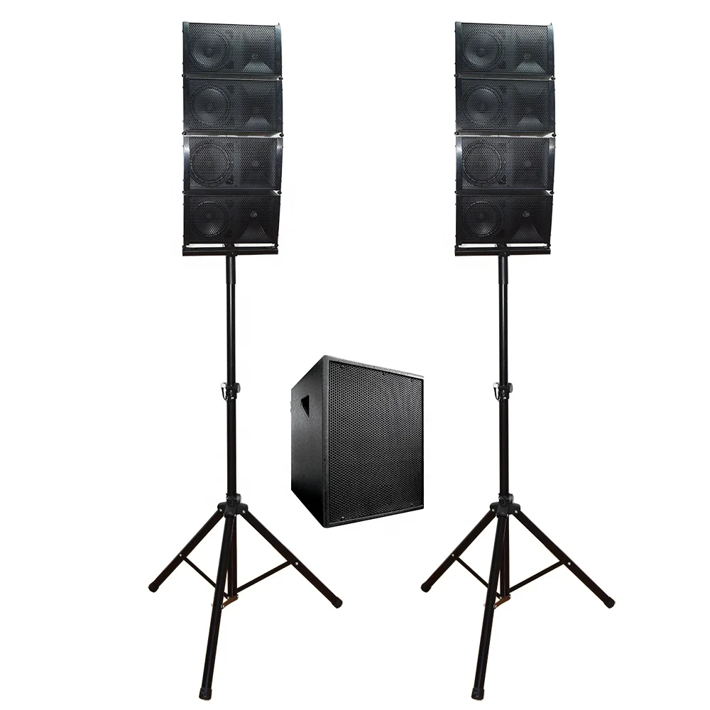 

5000W 18" Subwoofer Professional Audio BT Karaoke Sets Powered 2.1 Channel PA Speaker System+Array Line Speaker Bocina Parlante