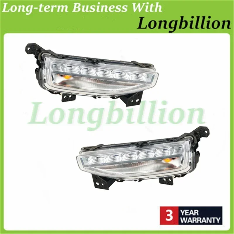 Car Front Left/Right LED DRL Daytime Running Light Fog Lamp Light 2GA941055C 2GA941056C for VW T-ROC T ROC 2017-2021 New