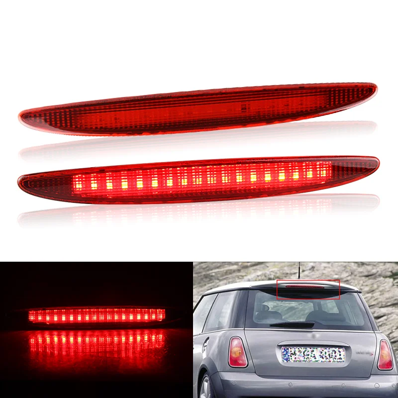 

LED 12V Third Brake Light High Mount Signal Lamp for BMW MINI Cooper R50 R53 1st First Gen 2001 02-06