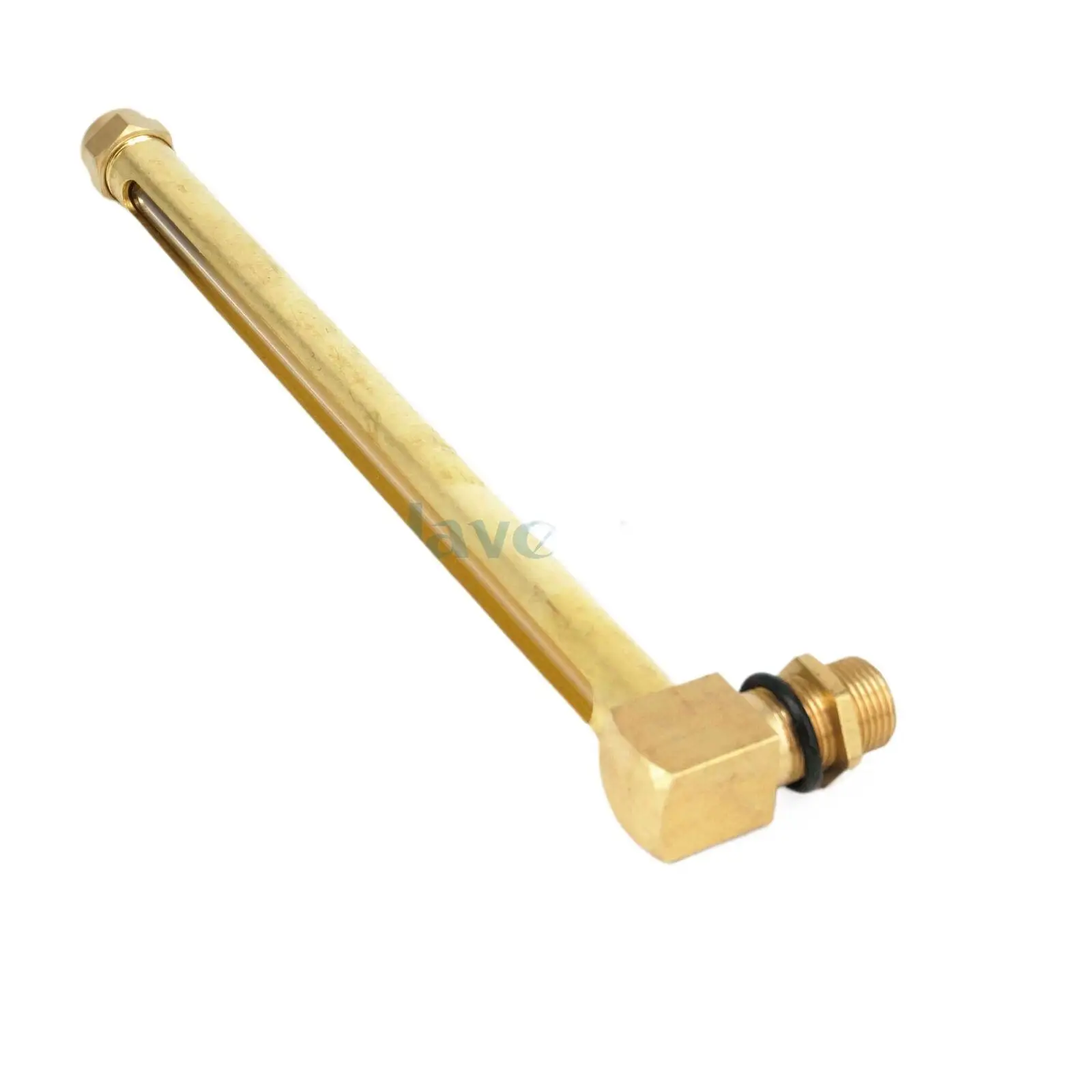 

1/2" BSPP 400mm Brass Oil Liquid Level Indicator Sight Glass For Lathes Sump Gas Engine Motor Tractor