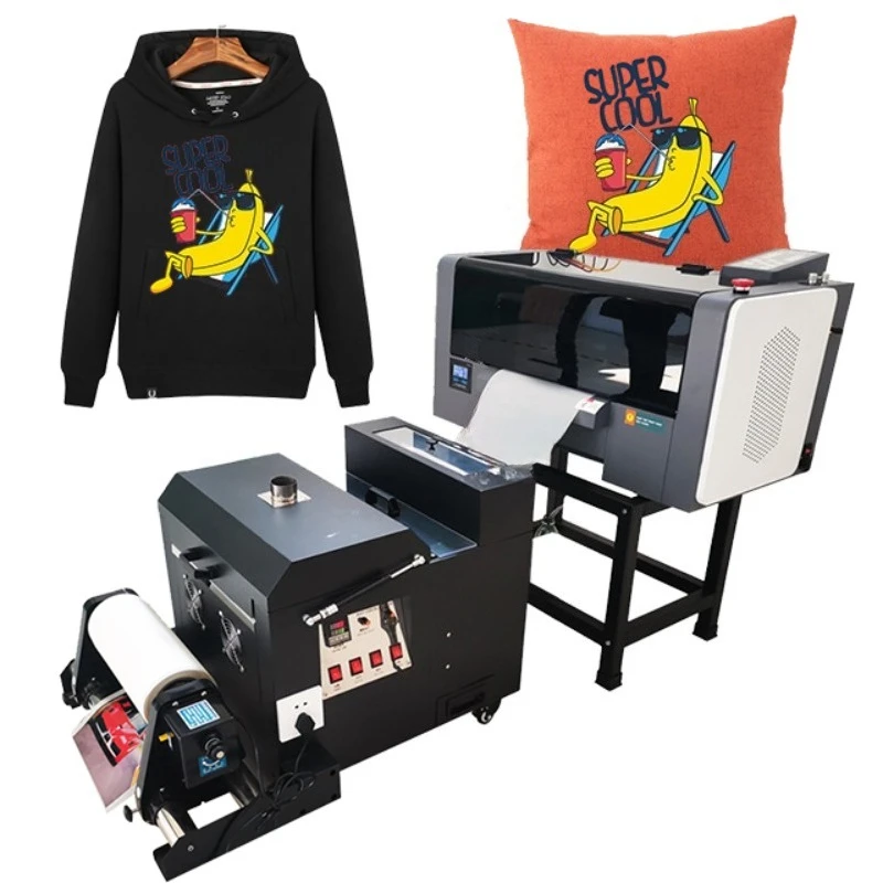Dual Head A3 Dtf Printer 60cm 4 Heads, A3 Dtg Printer T-shirt Printing Machine Digital t Shirt Printing Machine