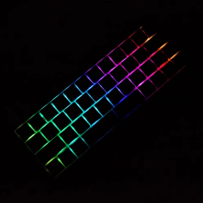 Bm43 40% papan pemosisian PCB kabel kustom tipe-c RGB Hot Swap Qmk kunci penuh berkedip Rgb BottomDIY hadiah desain gamer