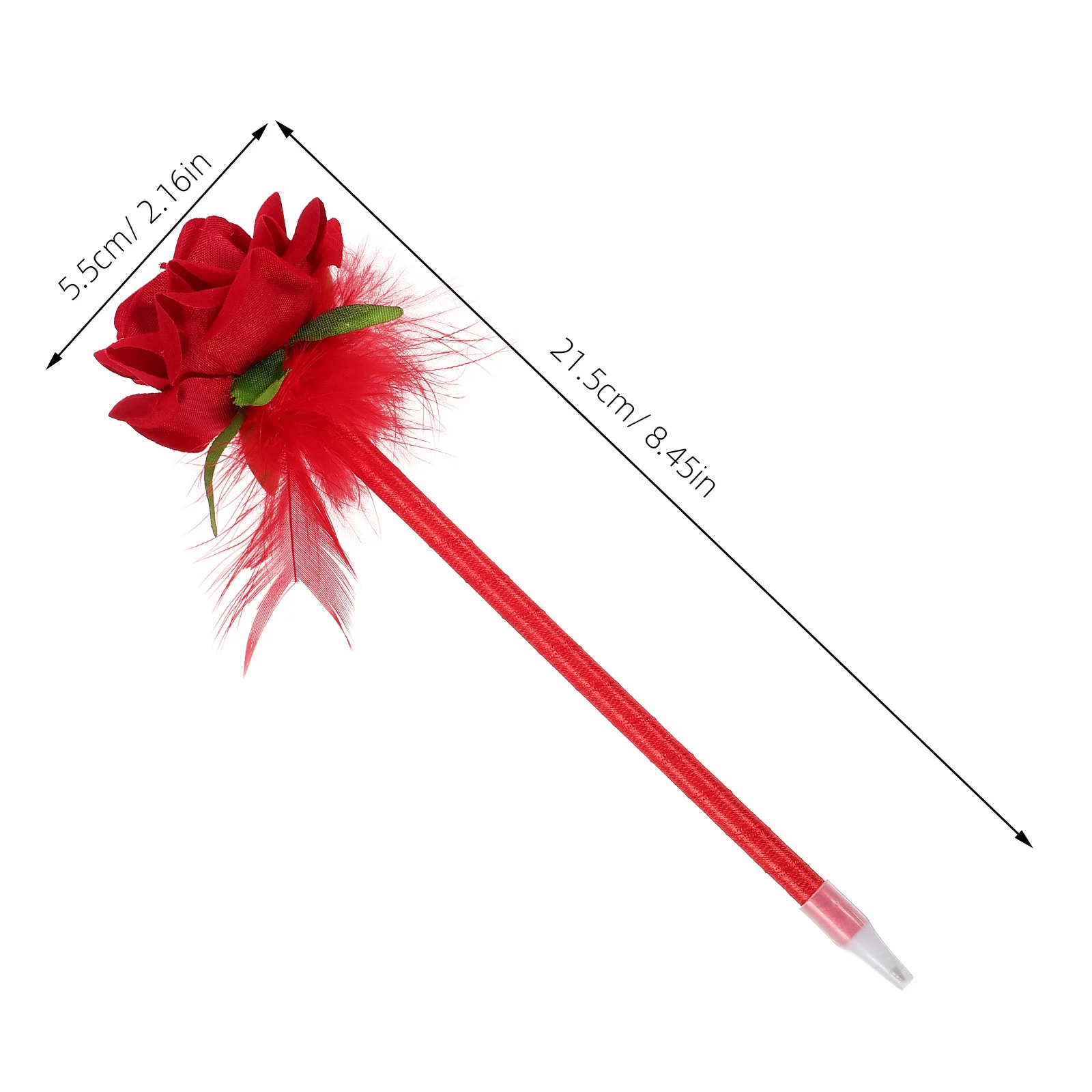 2Pcs Creative Flower Ballpoint Pens Portable Neutral Ink Pens Office School Floral Smooth Writing Comfortable Grip