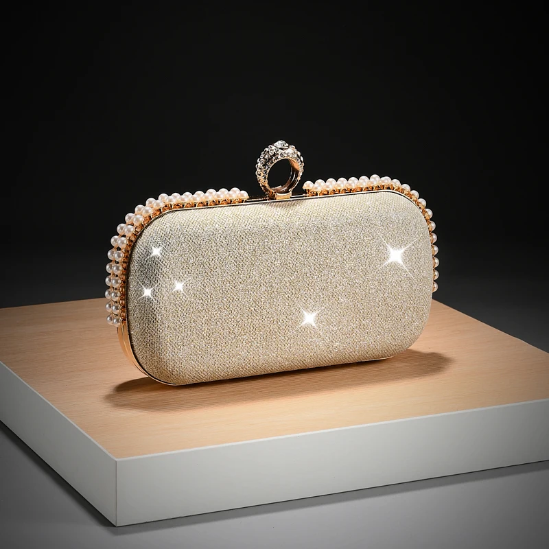 New Trend Rhinestone Evening Bags Ladies Crystal Clutch Bag Women Chain Party shoulder Bag for women wedding dress gift hand bag