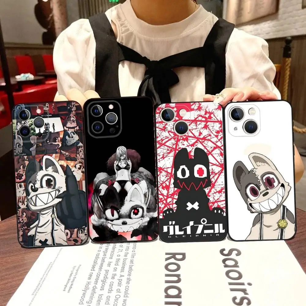 

Manga G-Gleipnir Shuichi Phone Case For iPhone 16,15,14,13,12,11,Pro,X,XS,Max,XR,Plus,Mini Black Soft Silicone Case