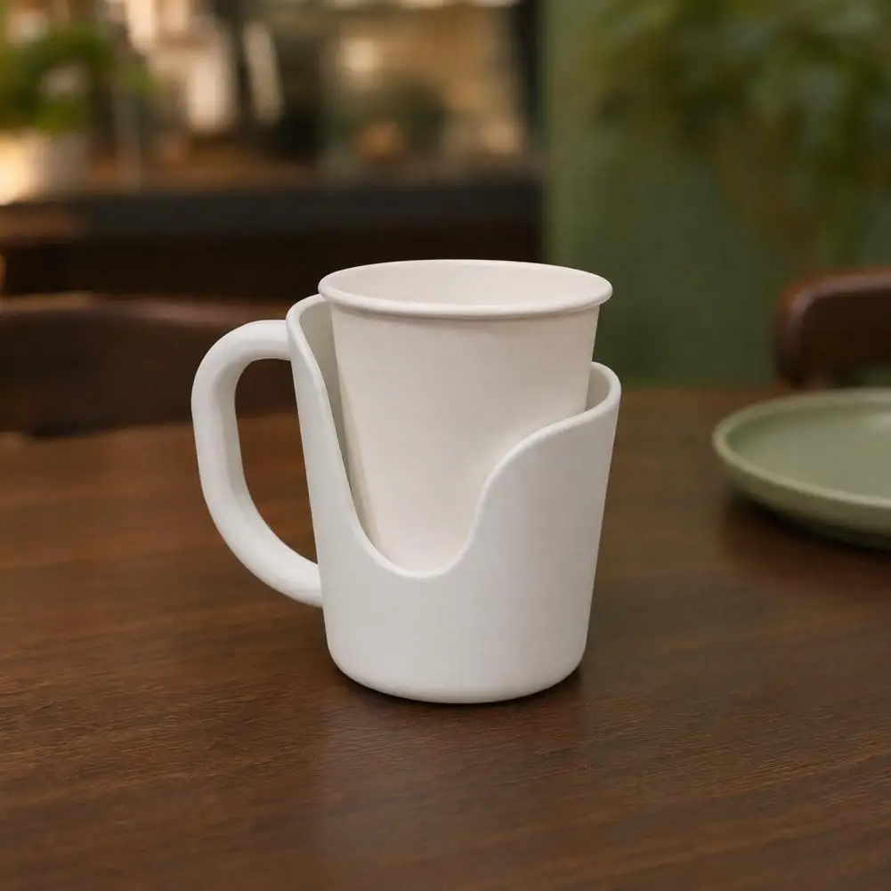 Heat Resistant Coaster 3d Printed Coaster 3d Printed Anti-scalding Coasters with Handle Compact Easy-to-clean Cup for Hot