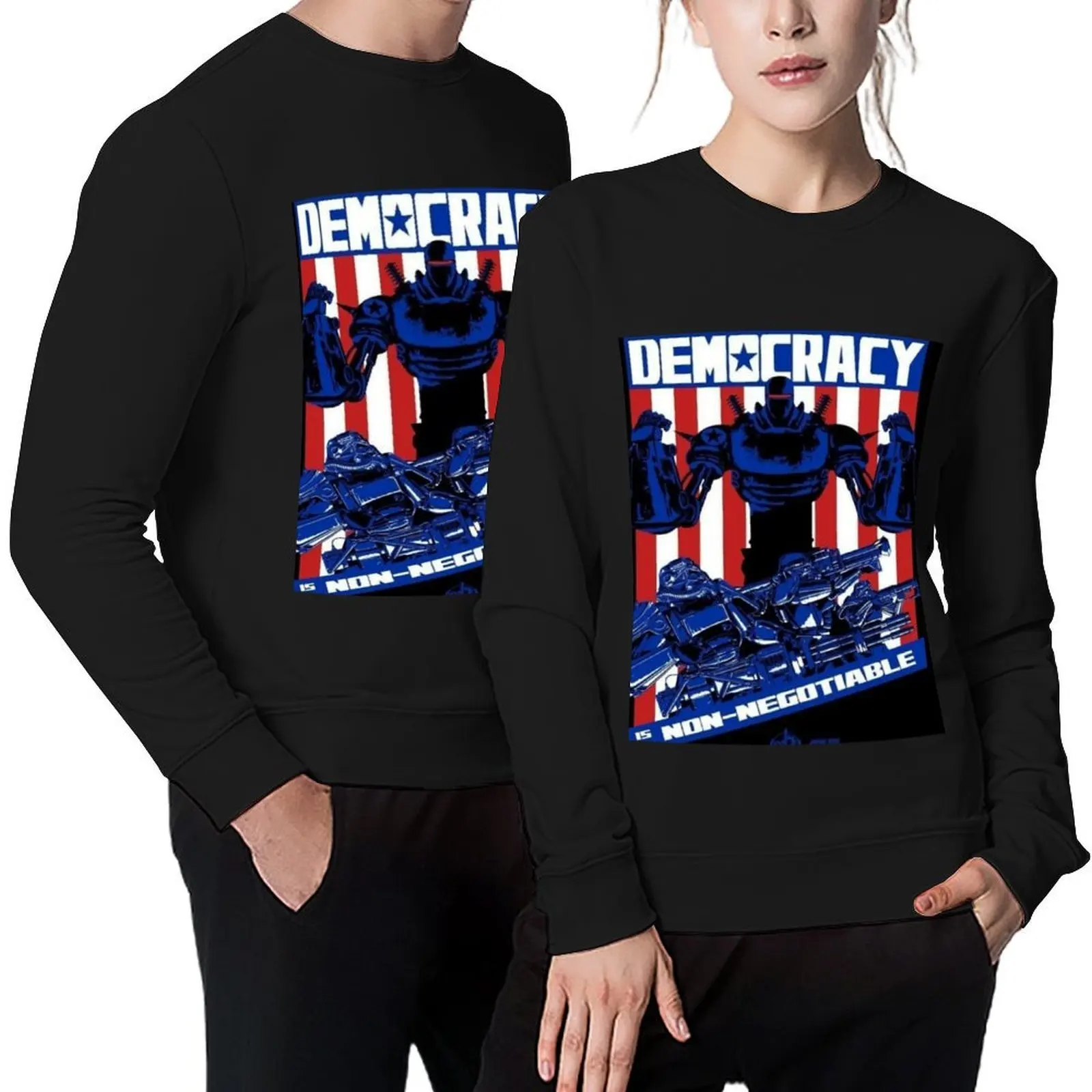 

Liberty Prime Is Online Pullover anime clothing mens clothes mens designer clothes autumn new products winter man sweatshirt