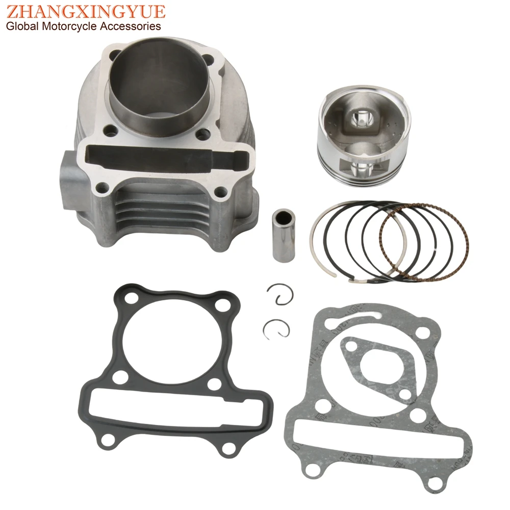 52mm 105cc duża pojemność wyścigi zestaw siłowników dla Kymco Agility 50 R10 R12 R16 Filly Super 8 50cc 4-suwowy 139QMB silnika