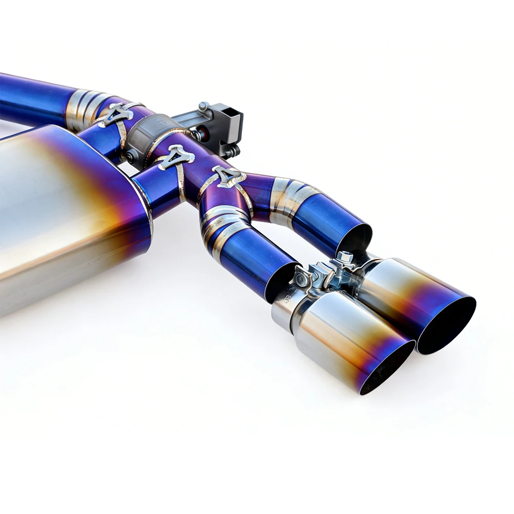 

Титановая выхлопная система для BMW MINI 2.0T F56 2014-2017 F60 2018-2023, высокопроизводительная, легкая, с функцией cat-back.