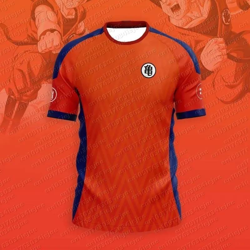 Dragon Ball Z Kame Symbol Goku Gi 3D Quick Dry T-Shirt for Men Women Kids Summer Sports Anime Tee Streetwear