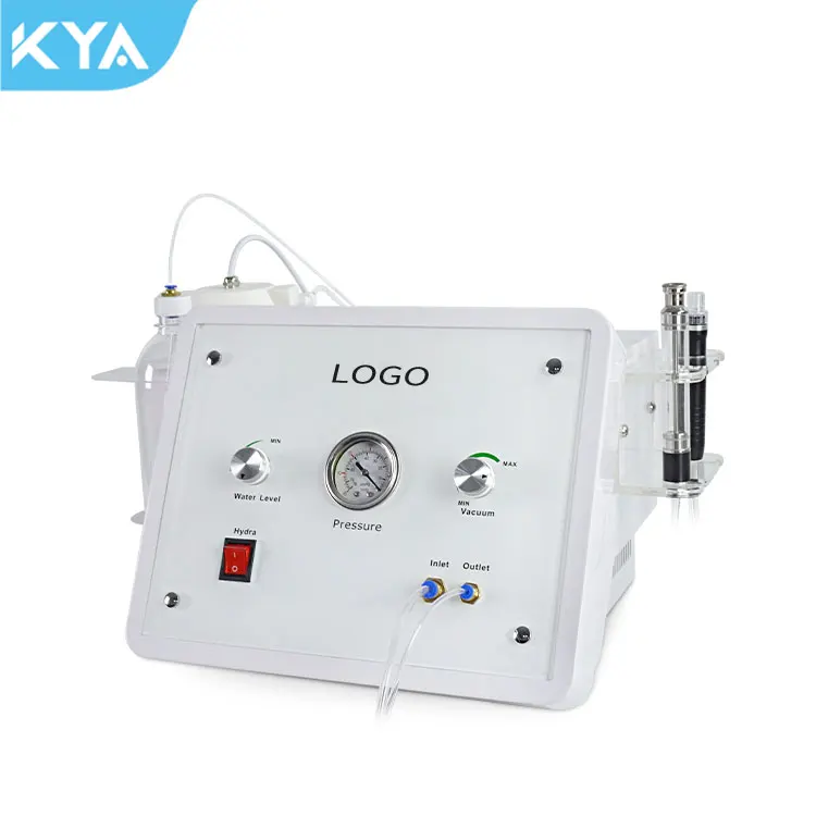 2 in 1 Portable Hydrodermabrasion Microdermabrasion Jet Peel Facial with Diamond Head