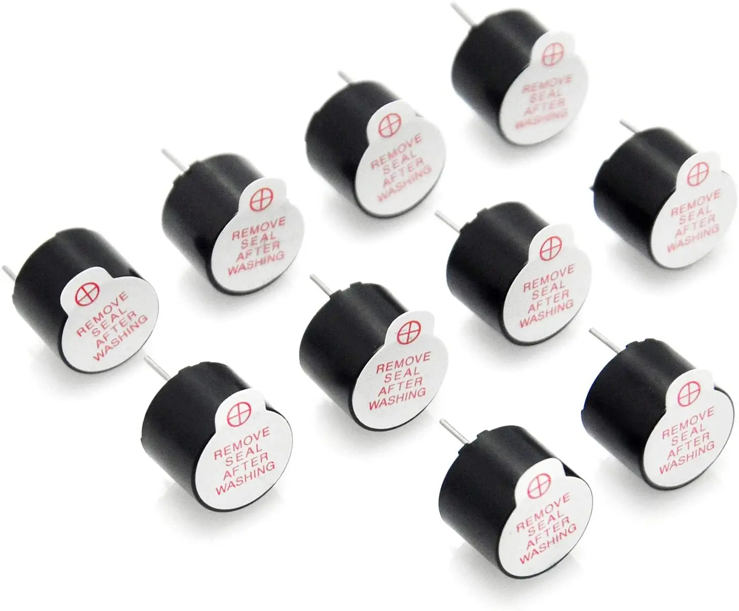 20pcs 3V 5V 12V Active Buzzer Magnetic Long Continous Beep Tone Alarm Ringer Active Piezo Buzzers Fit For Computers Printers