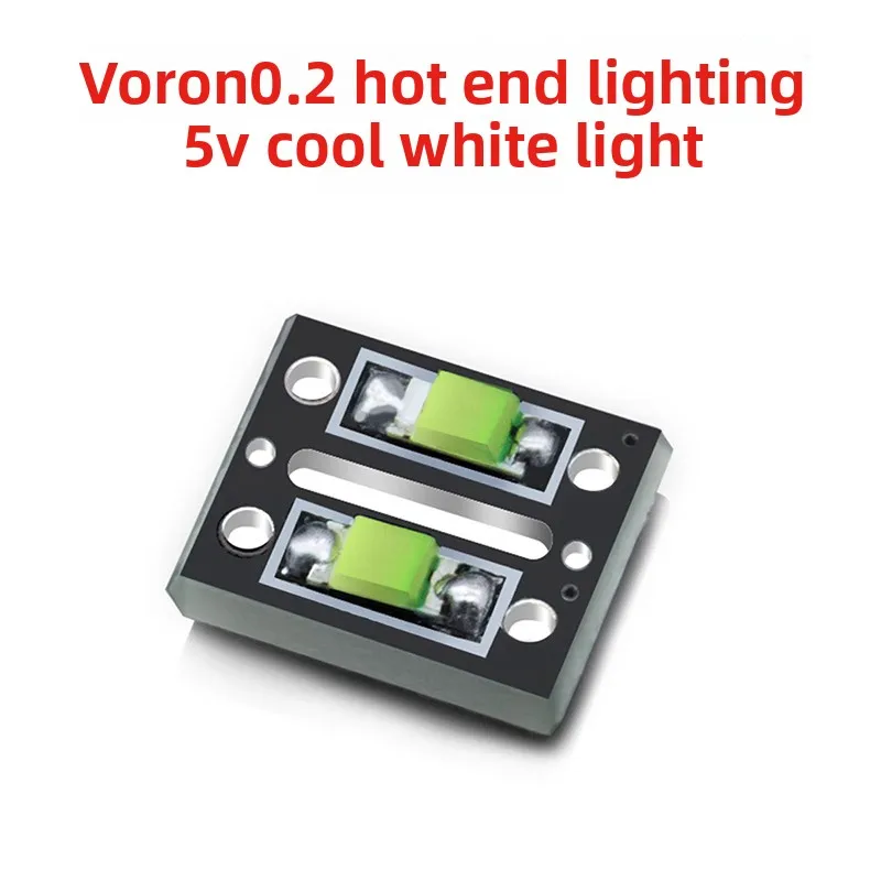 

For Voron0.2 Hot End Nozzle Lighting Lamp 3D Printer Accessories 5V Voltage LED White Light