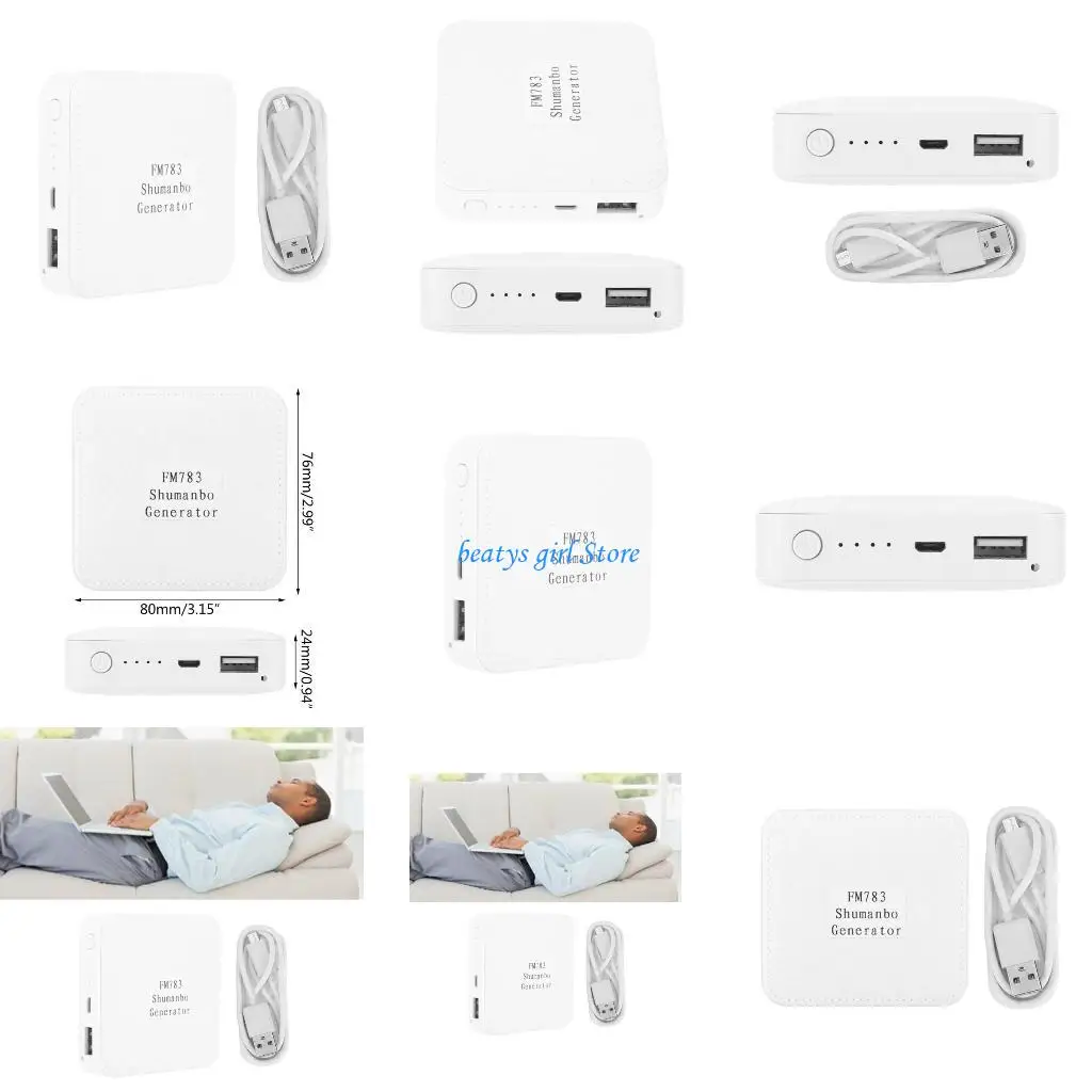 

C7AB 5V 7.83HZ Schumann Resonances UltraLow Frequency Waves Generators Resonators With Power Adapters