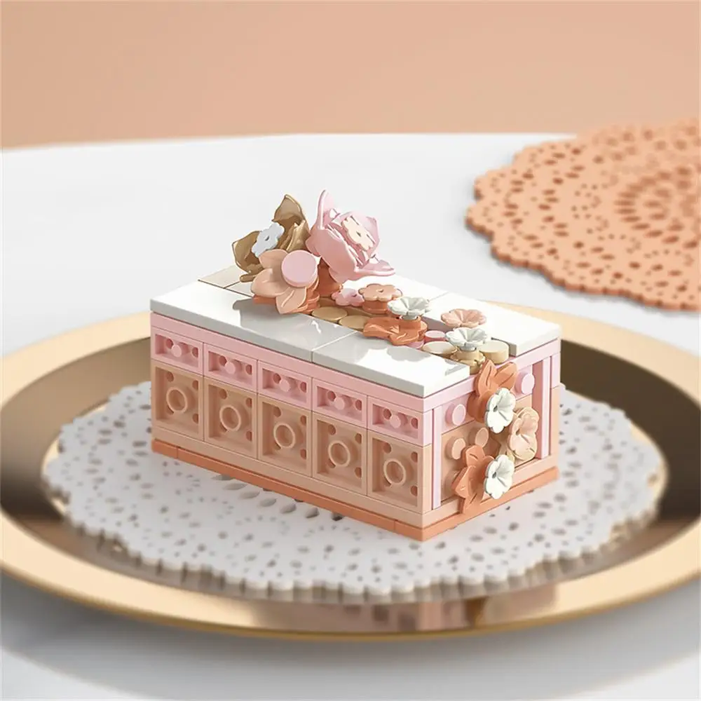 Miniature Ornaments Cute Shape Building Blocks Three-dimensional Thinking Muffin Kids Toys Tight Stitching Brain Game