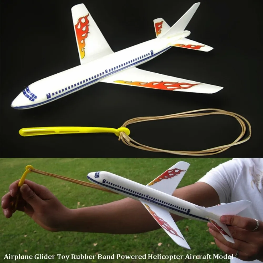 

Новая легкая модель самолета-планера: популярный пластиковый вертолет на резинке для студентов, для соревнований по полетам на открытом воздухе