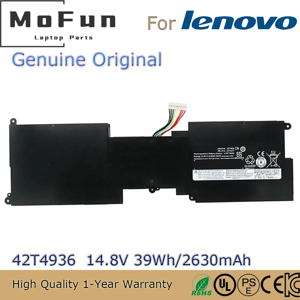 Brand New Original 42T4936 14.8V 39Wh Laptop Battery for Lenovo ThinkPad X1 2011 Gen 1st TP00025A 42T4977