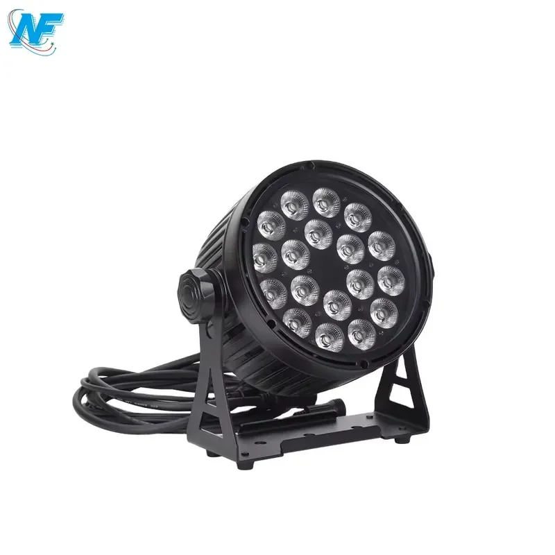 NF-PWP18Z 18*10W RGBW Moving Head Light with DMX512 Control E27 Base for Hotel Use