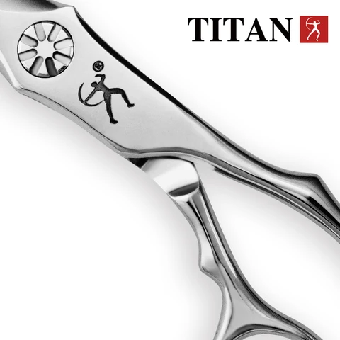 Ножницы для волос TITAN TGS60 из стали VG10, 6 дюймов — пример использования