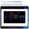 7-Zoll-Touchscreen Home Audio Buletooths im Wandverstärker Android Smart Control Panel 2-Zonen-Volumen Musik-Player-Soundsystem 3
