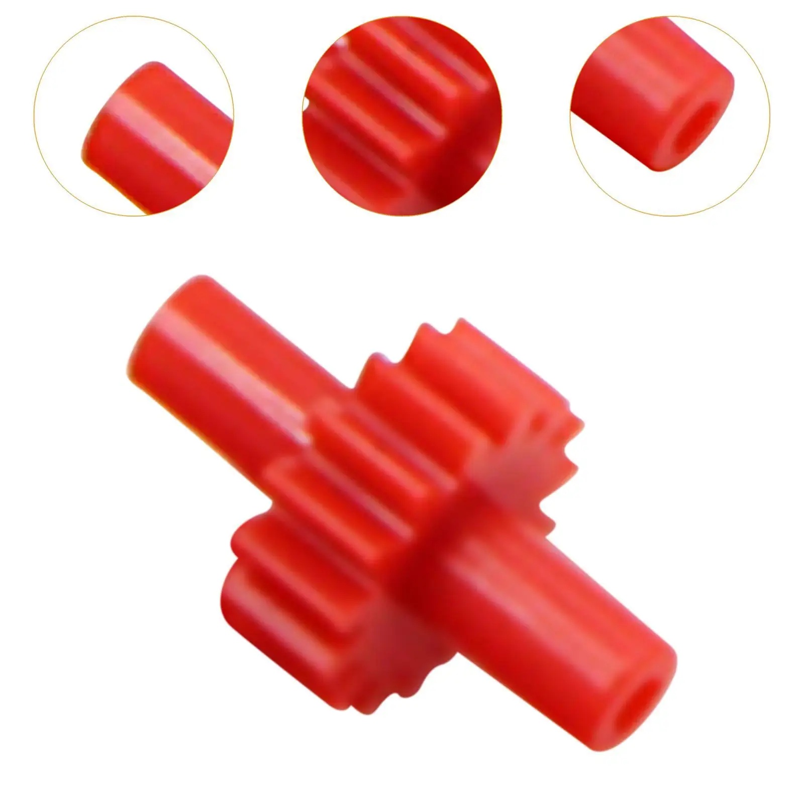 

Train Gear Electric Train Gear Model Railway Parts Hobby Train Accessory Replacement Gears for 1/87 Model Trains Modification