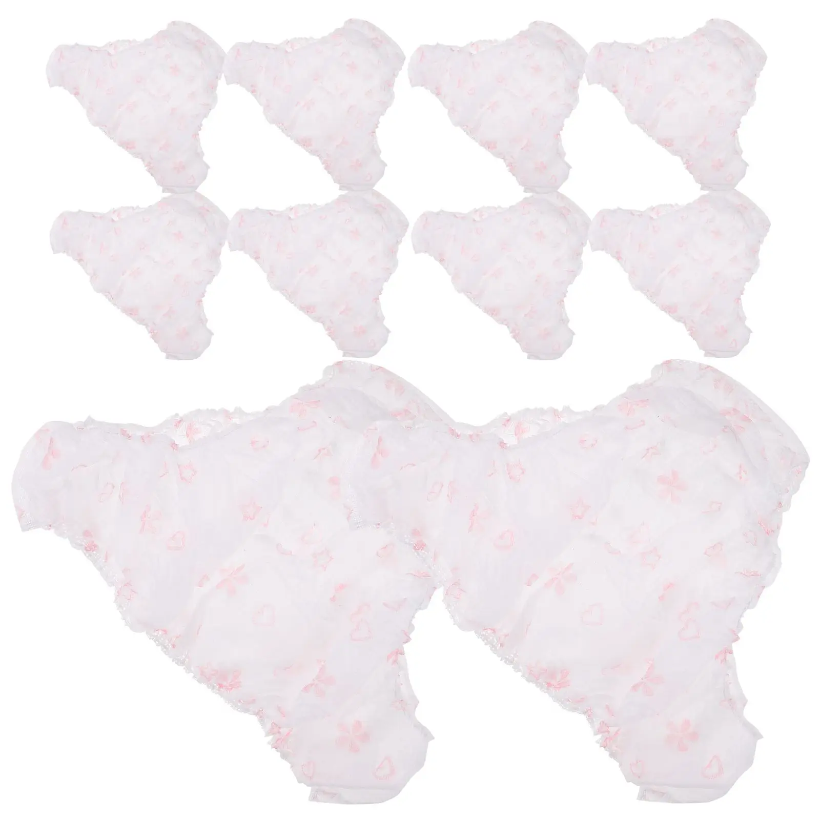 25 Pcs Disposable for Women Urinary Incontinence Pads Brief Man Massage Panties Spa and