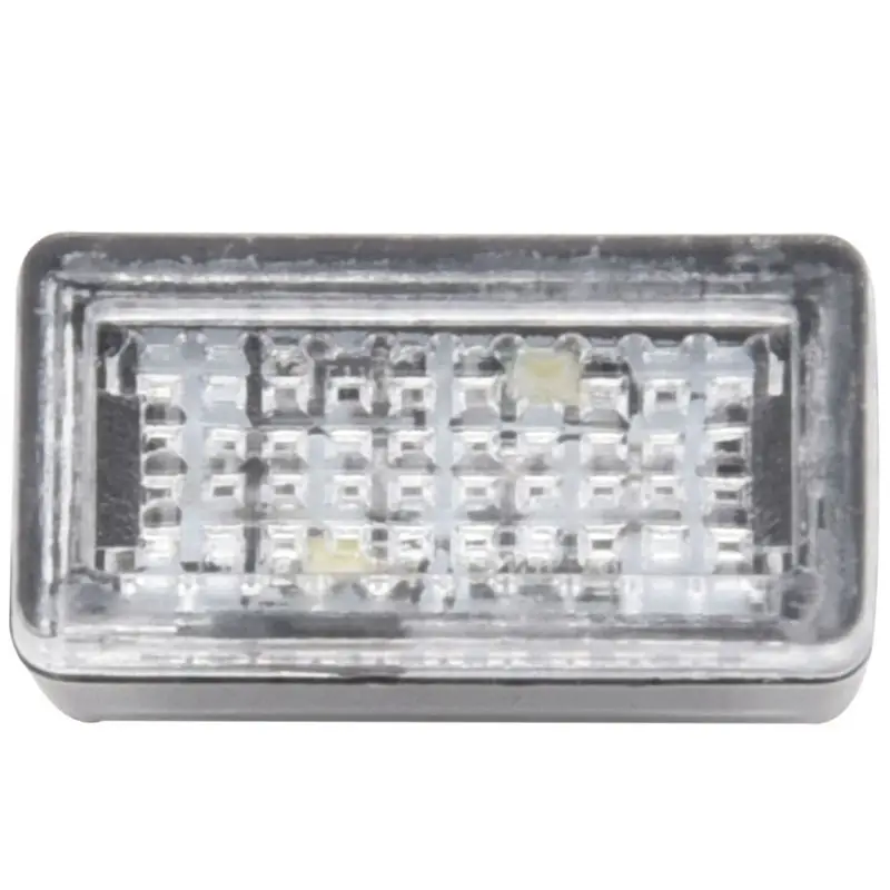 AEF6-3X Mini draagbare mini USB LED-autolamp Auto-interieur USB Sfeerlicht Plug and Play Decoratief licht Wit