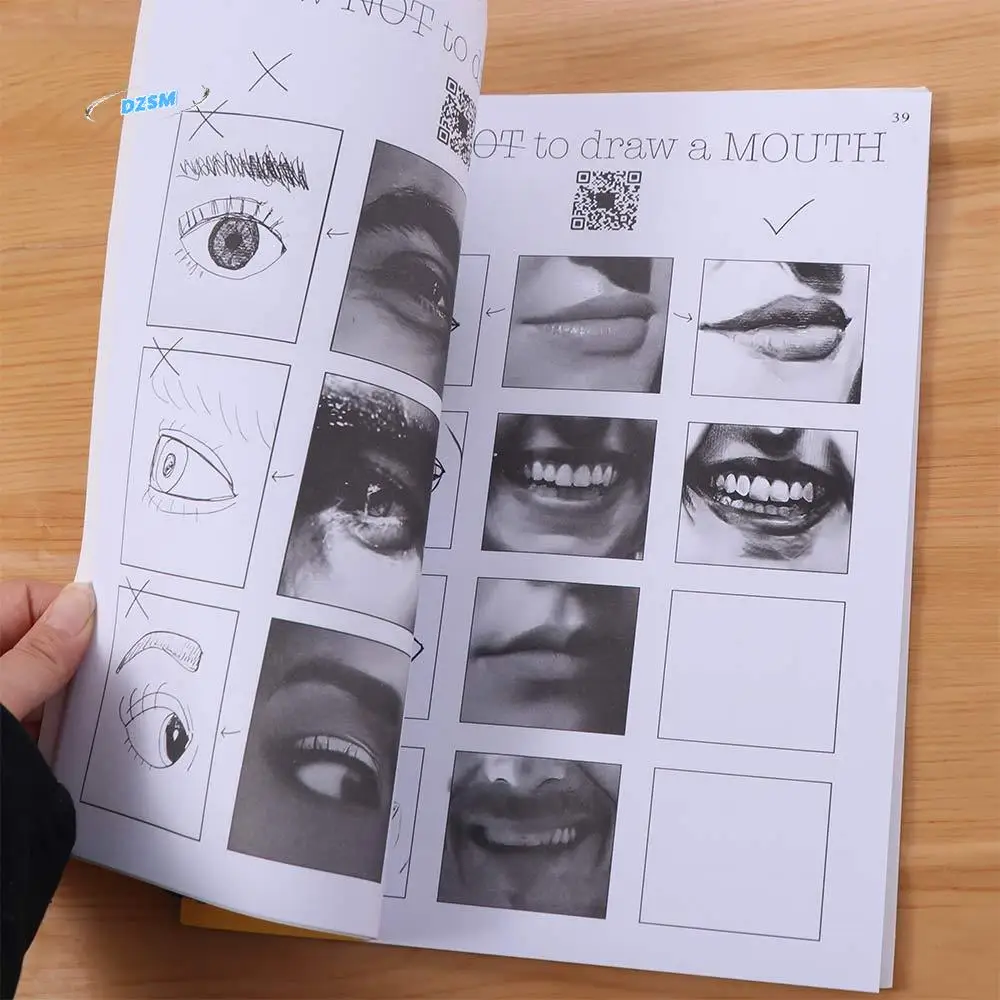 

Professional This Is Not a Sketchbook Interactive Workbook Hardcover Art Class Drawing Book Thick Paper Stationery