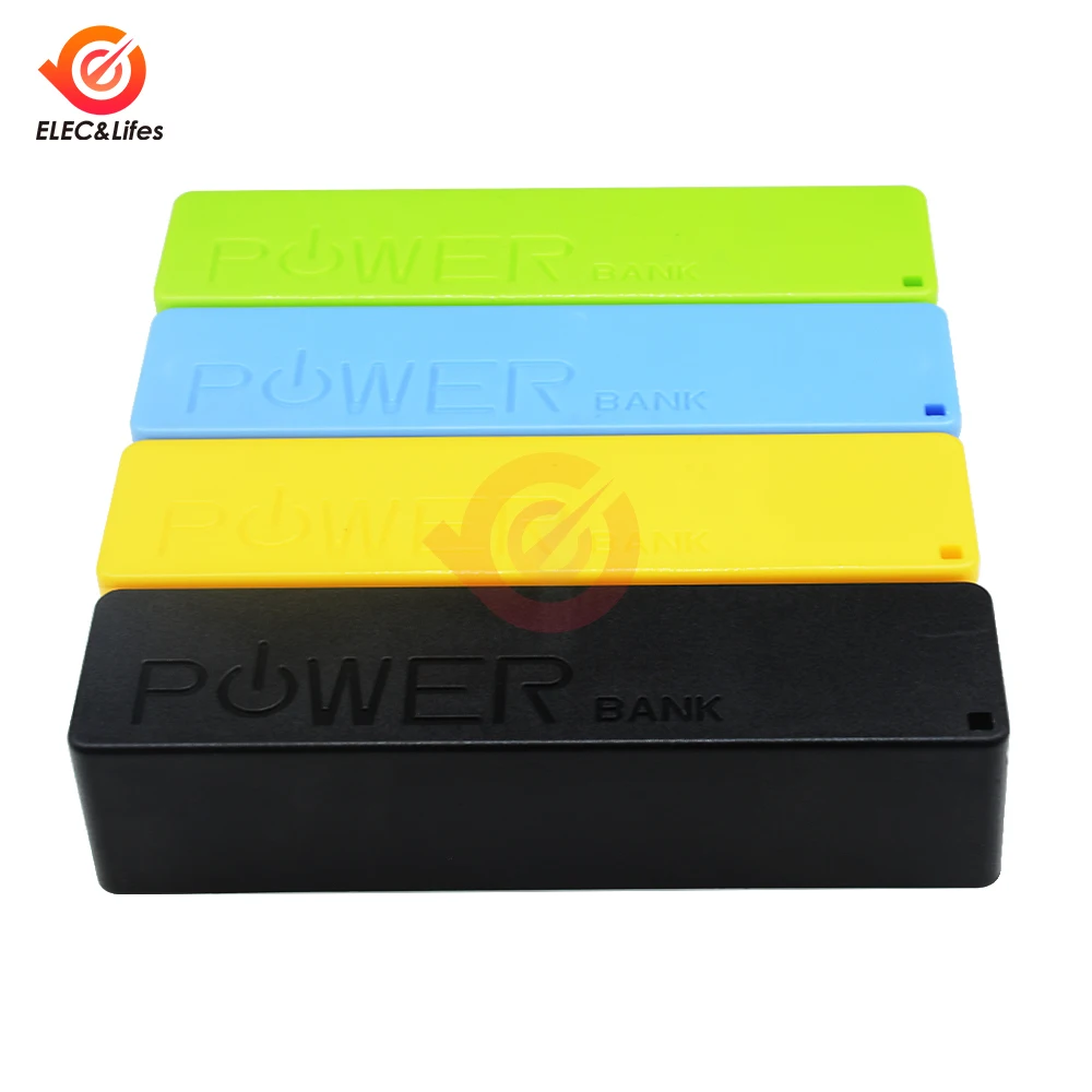 1 Slots 18650 Battery Box Case Welding Free DIY Detachable Charging Bank Shell Solderless Mobile Power Supply Sleeve Material