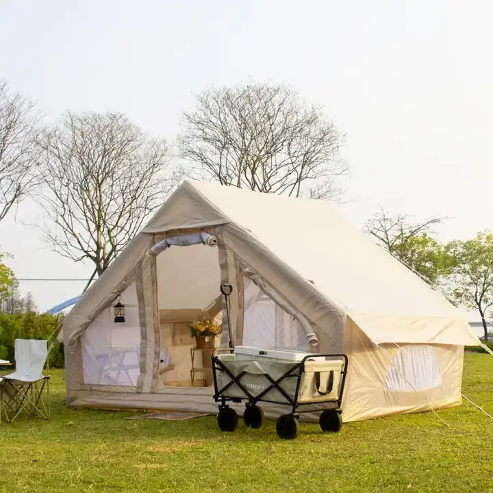 

Factory Price Outdoor Waterproof Inflatable Glamping Tents Air Tent Inflatable Camping Tent