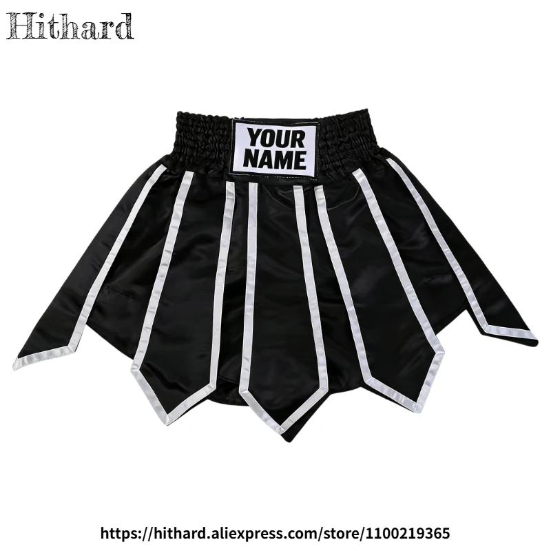 Professional Gladiator Muay Thai Shorts Men's Women's Child Custom Boxing MMA Training Competition Pants Kickboxing Fight Shorts