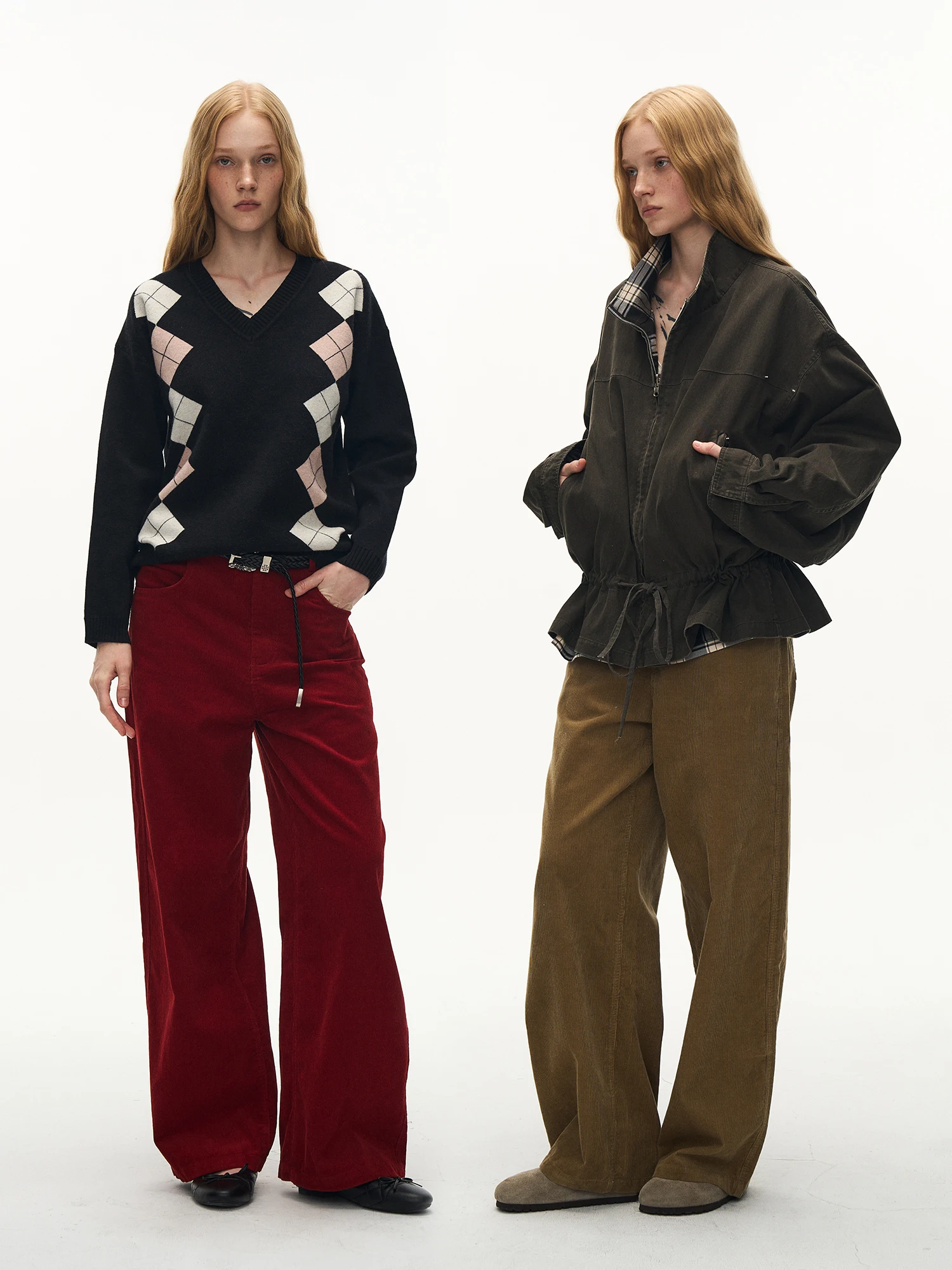 

Брюки Alkaidy из вельвета с широкими штанинами, повседневные, универсальные, осенне-зимние, прямого кроя, женские, удобные, из смесового хлопка