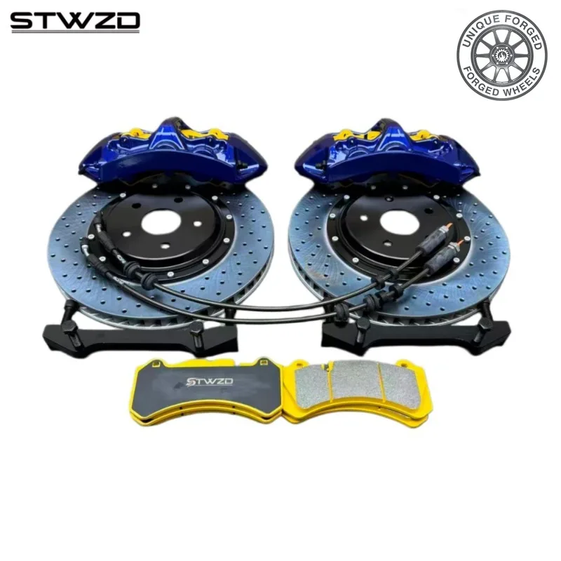 26 StyleGT6 Electromechanical Integrated Brake Caliper With Internal EPB Motor No Extra Wiring High Heat Resistant TuningBrake F