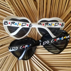 Bruid Ik Doen Crew Sash Zonnebril Vriend Thema Bachelorette Vrijgezellenfeest Bridal Shower Bruiloft Decoratie Bruidsmeisje Voorstel Gift