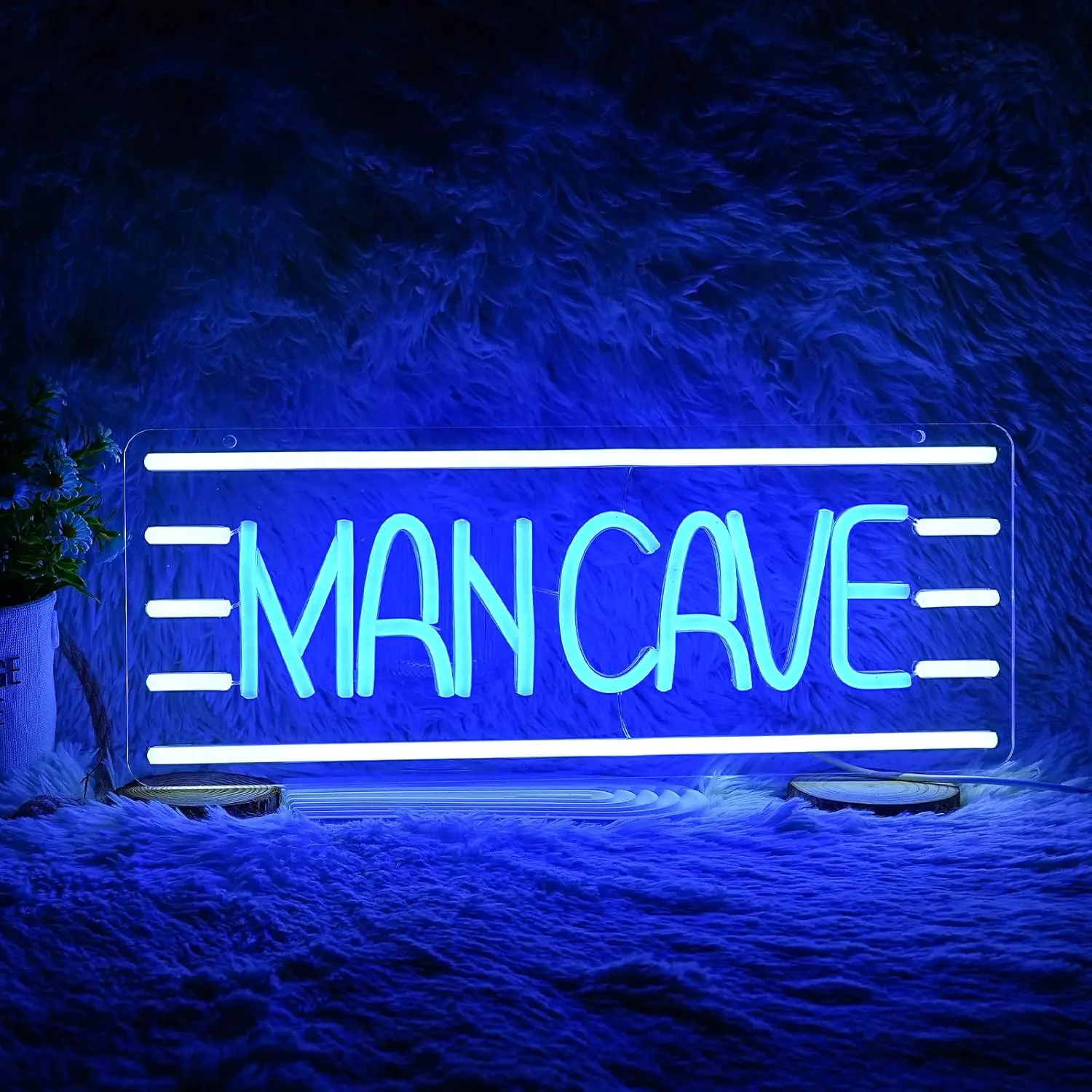 

Man Cave Neon Sign For Wall Decor Art Led Light for Resturant Shop Home Wall Decor Welcome Sign Bedroom Bar Hotel Shop Party