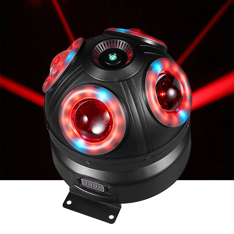 

DJ ball lights Beam Shaking Stage lights Cool RGBW LED Lights DMX512 used in Disco Bar Christmas Party DJ